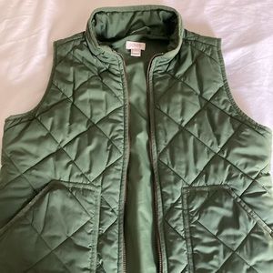 J Crew Lightweight Quilted Vest